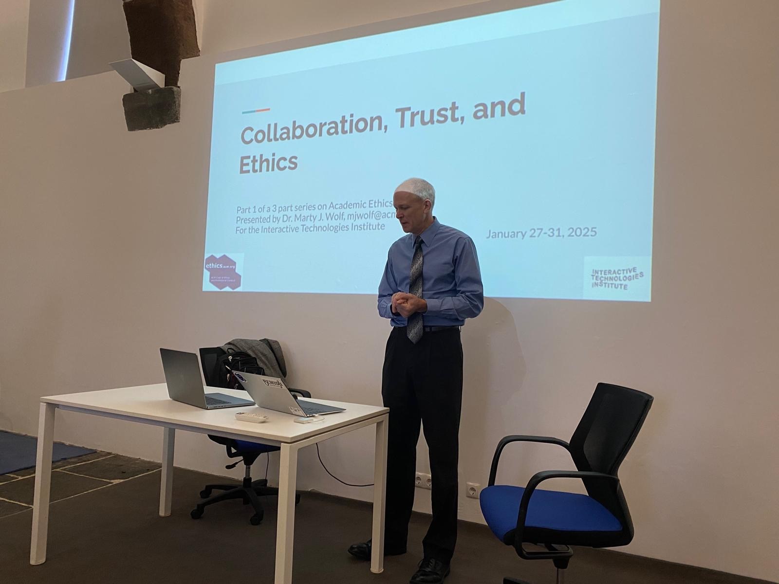 Upcoming Workshop at ITI: Ethics and Responsibility in Research, Writing, and Publication