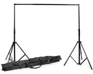Mobile backdrop stand